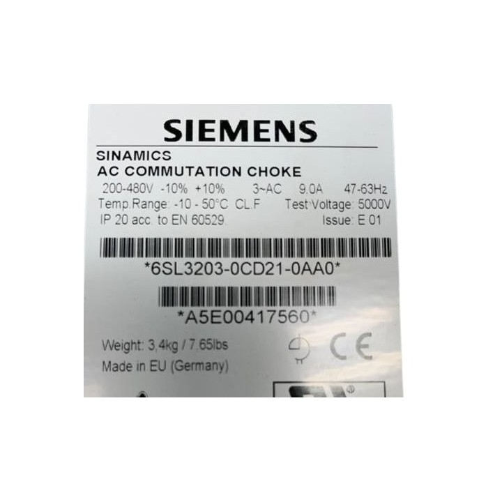 SIEMENS 6SL3203-0CD21-0AA0