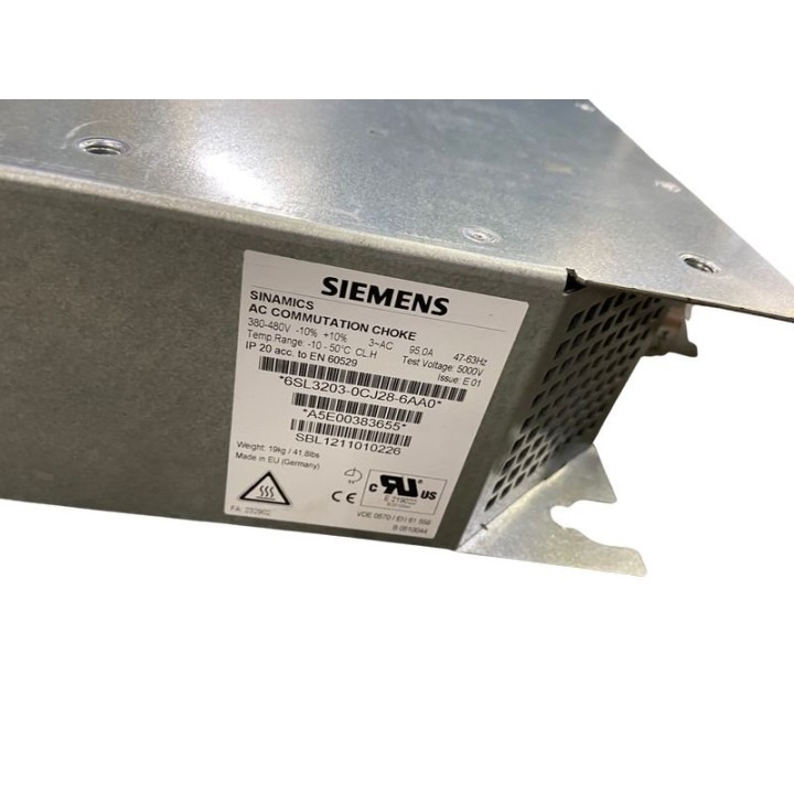SINAMICS AC COMMUTATION CHOKE SIEMENS 6SL3203-0CJ28-6AA0
