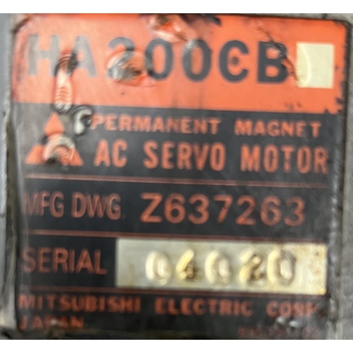 Moteur axe MITSUBISHI HA200CB avec codeur TAMAGAWA OSE 5KN-6-12-108