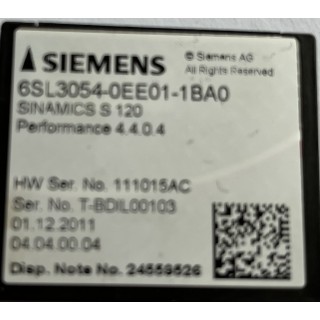 6SL3054-0EE01-1BA0 SIEMENS SINAMICS S120