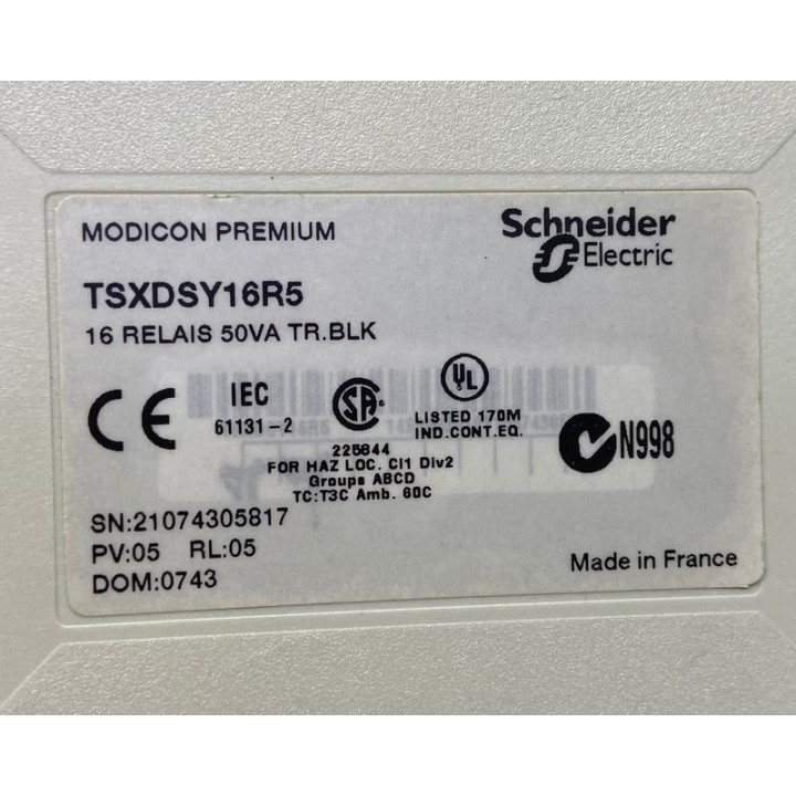 SCHNEIDER TSXDSY16R5