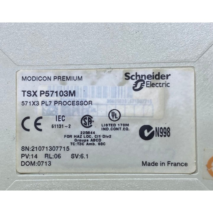 SCHNEIDER ELETTRICO TSXP57103M