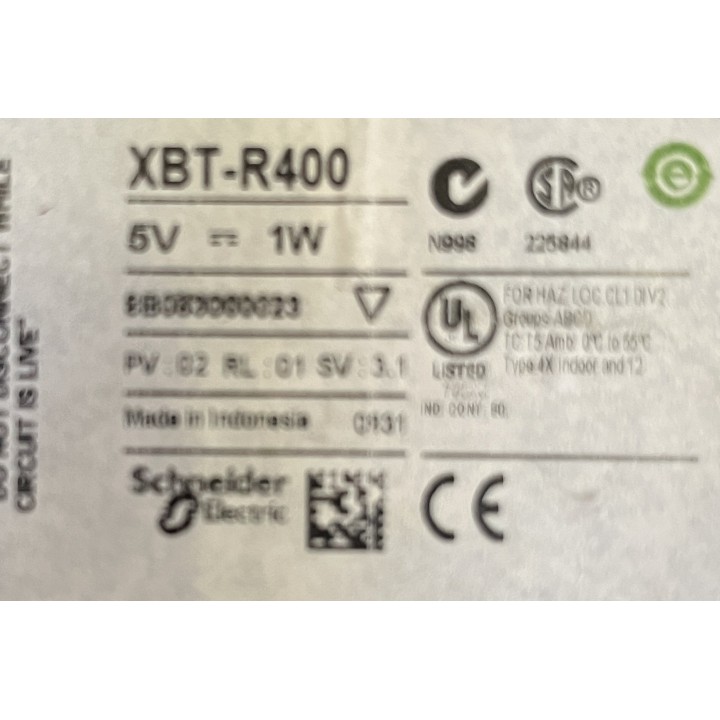 MAGELIS SCHNEIDER XBT-R400