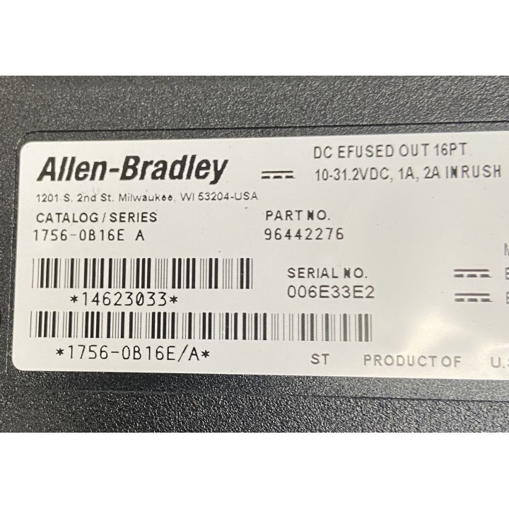 Allen Bradley 1756-0B16E A