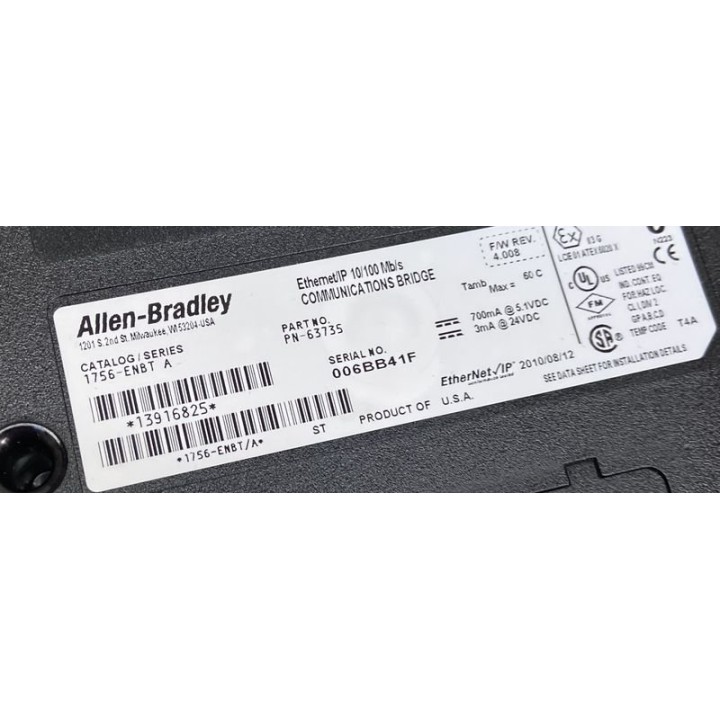 Allen Bradley 1756-ENBT A