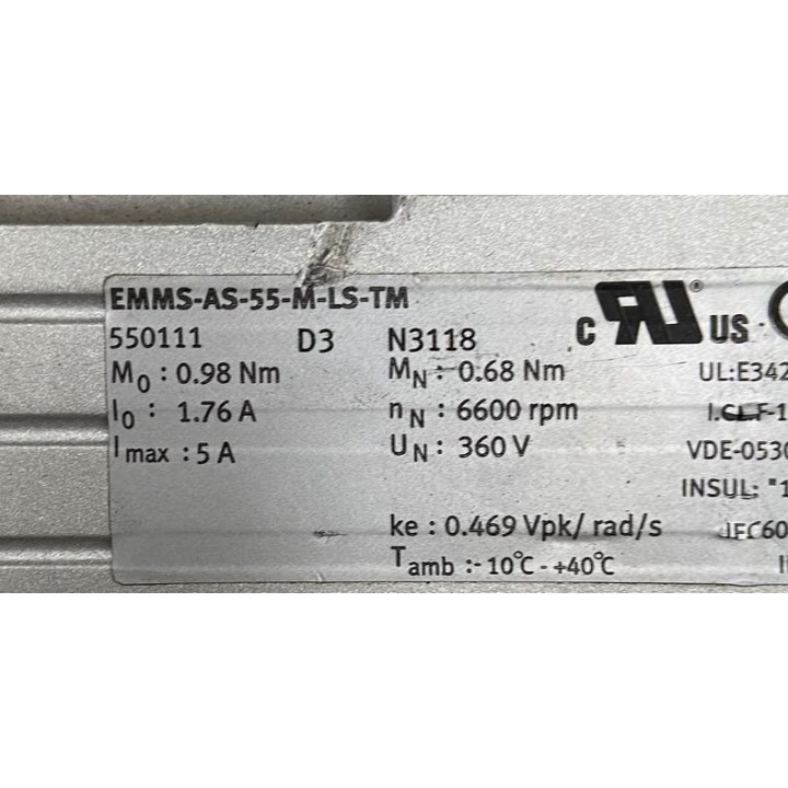 Moteur FESTO EMMS-AS-55-M-LS-TM