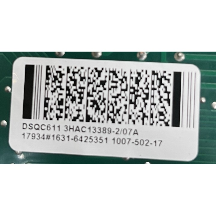 ABB IRC5 carte contrôle robot 3HAC13389-2/07A