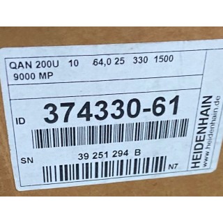 Moteur de broche HEIDENHAIN QAN 200U 10 64,0 25 330 1500 9000 MP ID 374330-61
