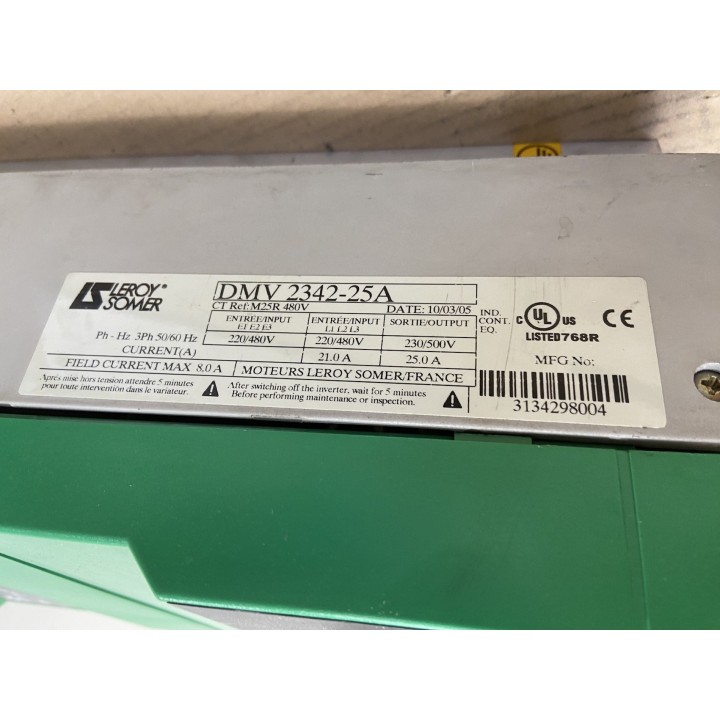 Variateur Leroy Somer DMV 2342-25A