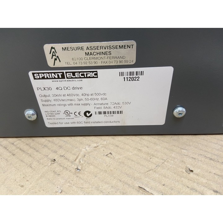 Variateur SPRINT ELECTRIC PLX30