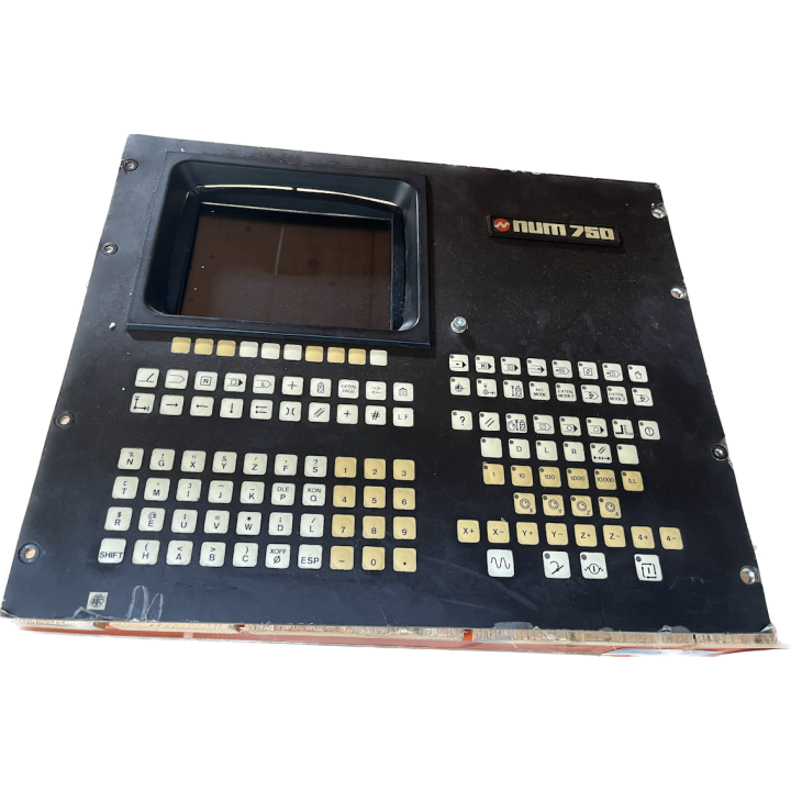 num 750F operator panel