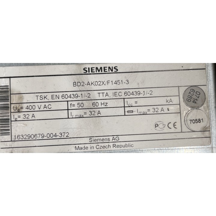 copy of Boitier connexion SIEMENS BD2-AK02X/F1038-3