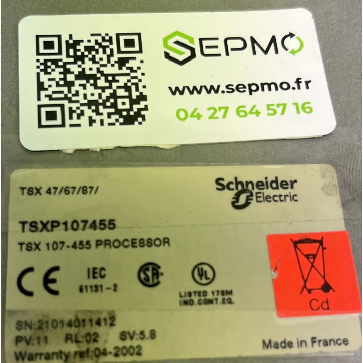 Automate SCHNEIDER ELECTRIC TSXP107455