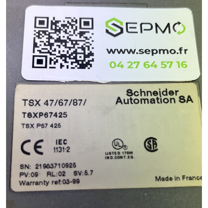 copy of Automate SCHNEIDER ELECTRIC TSXP107455