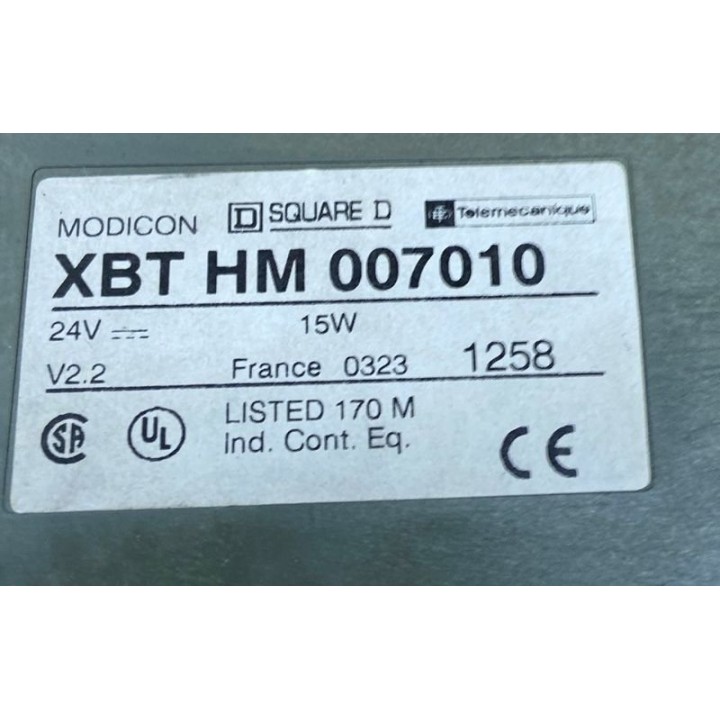 Pupitre MODICON TELEMECANIQUE XBT HM 007010