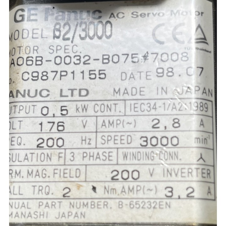 fanuc A06B-0032-B075