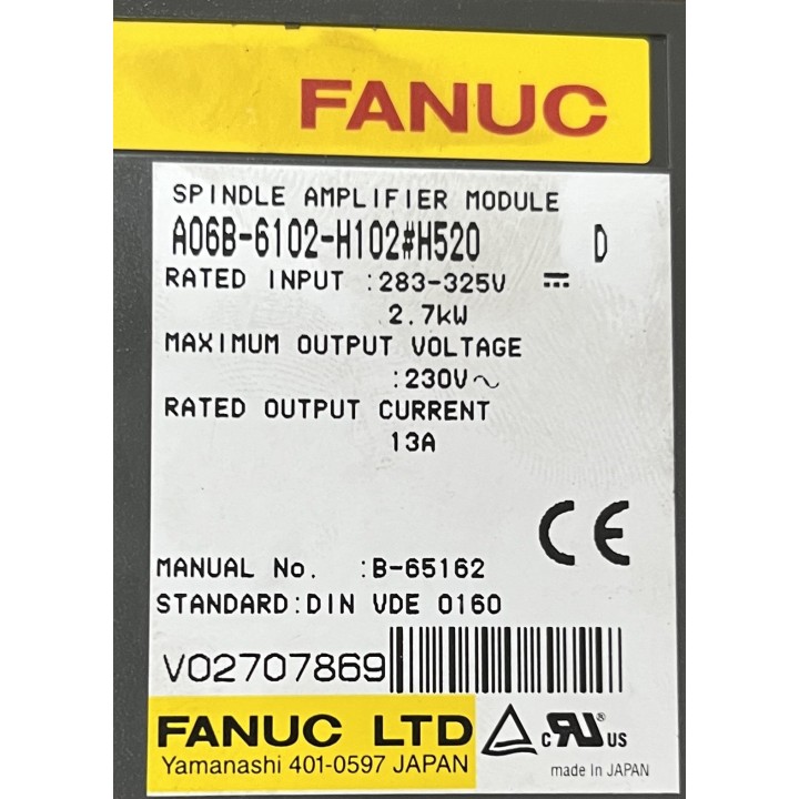 Variateur FANUC A06B-6102-H102