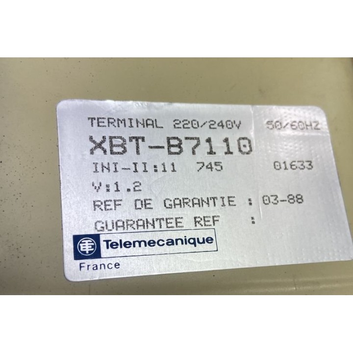TELEMECANIQUE XBT-B7110 TELEMECANIQUE XBTB7110