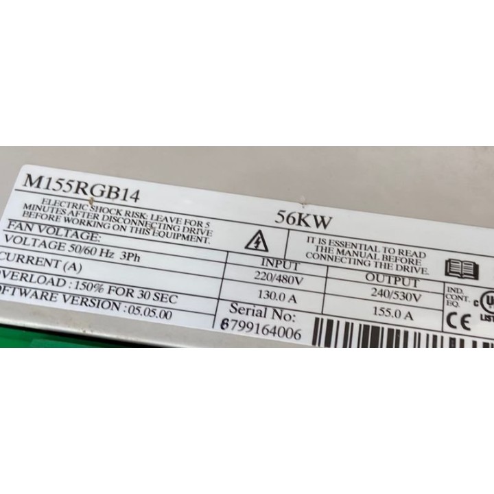 Variateur CONTROL TECHNIQUES MENTOR II M155RGB14