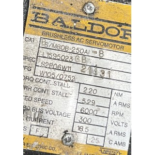 Moteur BALDOR BSM80B-250AI-B