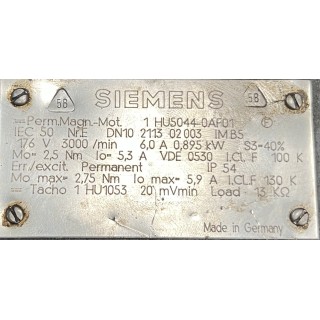 Moteur SIEMENS 1 HU5044-0AF01