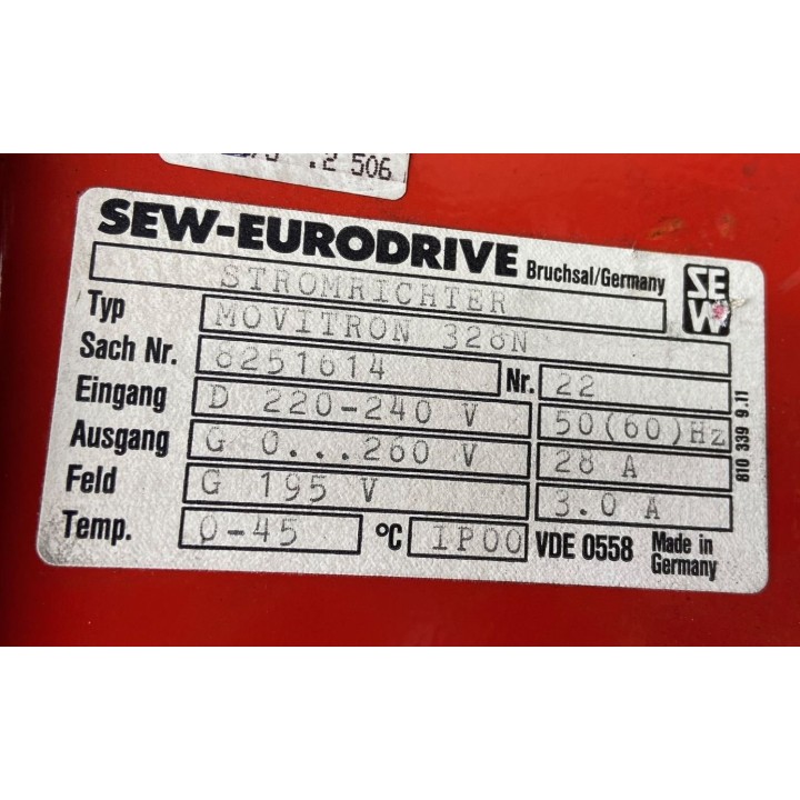 Variateur SEW MOVITRON 328N