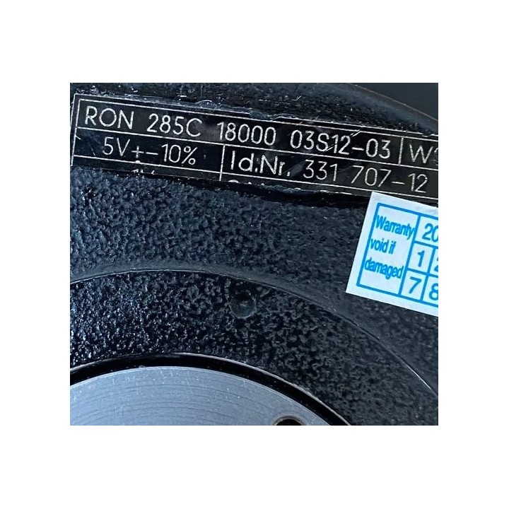 Codeur HEIDENHAIN RON 285C 18000 03S12-03 Id.Nr. 331 707-12