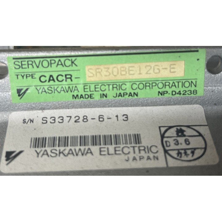 Variateur YASKAWA CACR-SR30BE12G-E