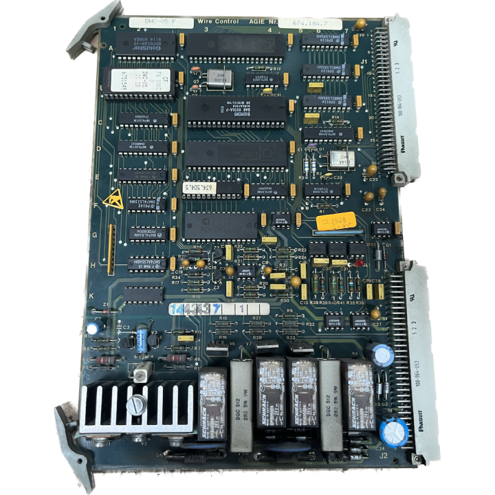 Carte AGIE 674.184.7 DWC-05 F wire control
