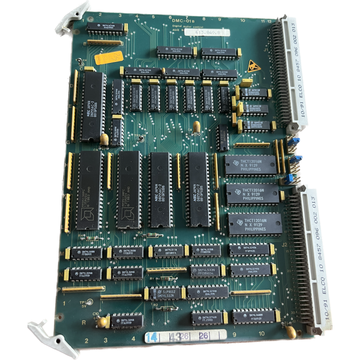 AGIE 613.840.8, DMC-01B WIRE EDM PCB CARD DMC-01B