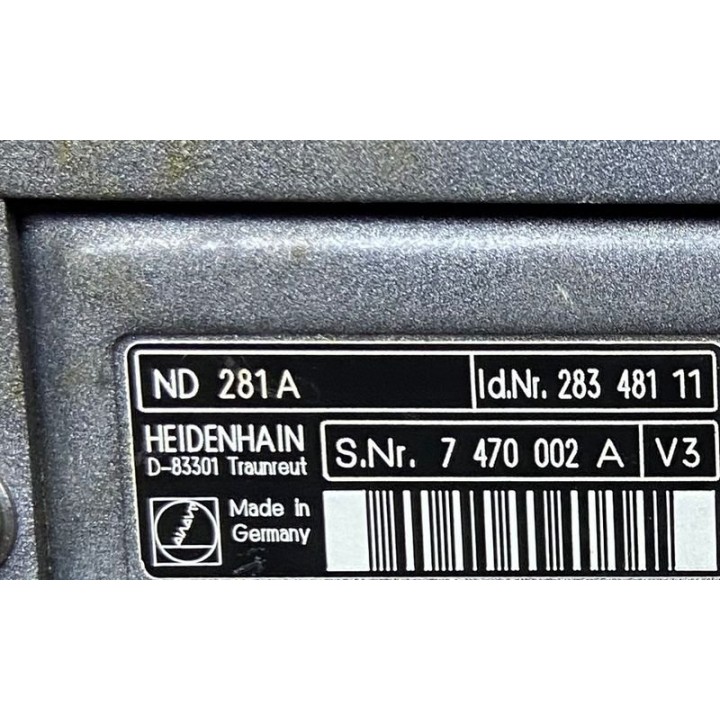 HEIDENHAIN ND 281A Id.Nr. 283 481 11