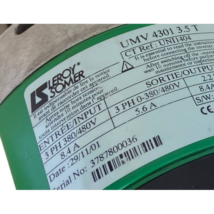 Variateur LEROY SOMER UMV 4301 3.5T