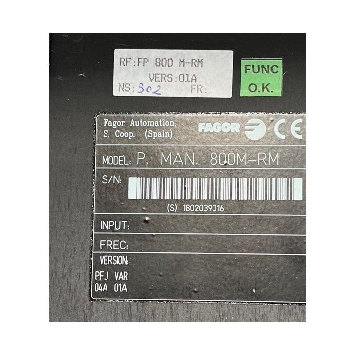 Pupitre FAGOR FP 800 M-RM