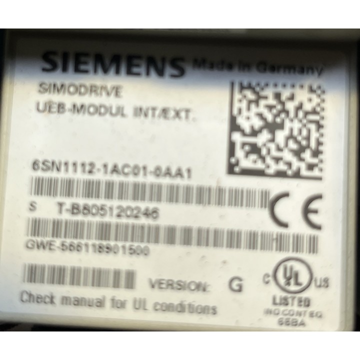 SIEMENS 6SN1112-1AC01-0AA1 module