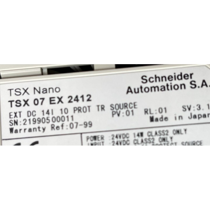 TSX Nano SCHNEIDER TSX 07 EX 2412