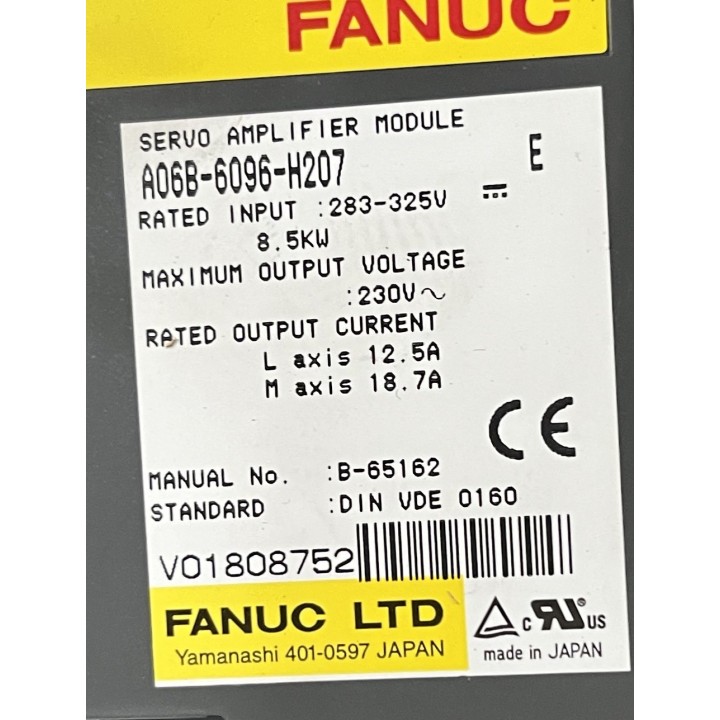 FANUC A06B-6096-H207