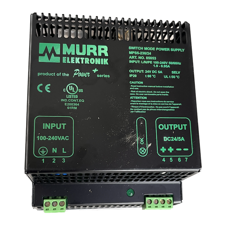 Alimentation MURR ELEKTRONIK MPS5-230/24