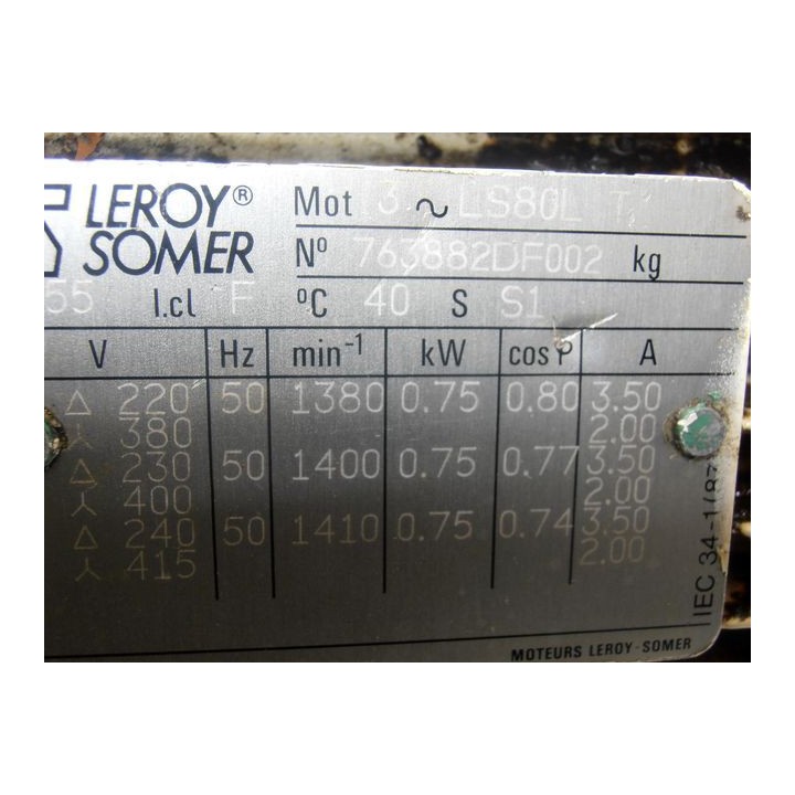 Motor Leroy Somer LS80LT