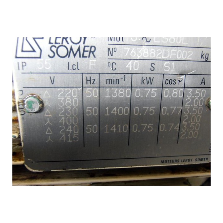 Motor Leroy Somer LS80LT