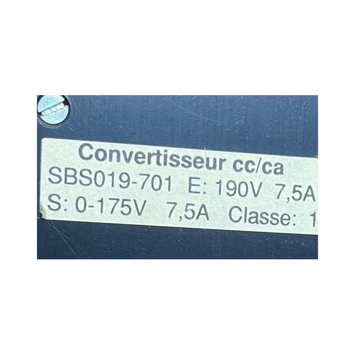 Convertisseur PARVEX SBS019-701