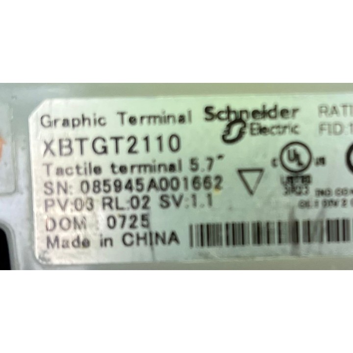 Terminal SCHNEIDER XBTGT2110