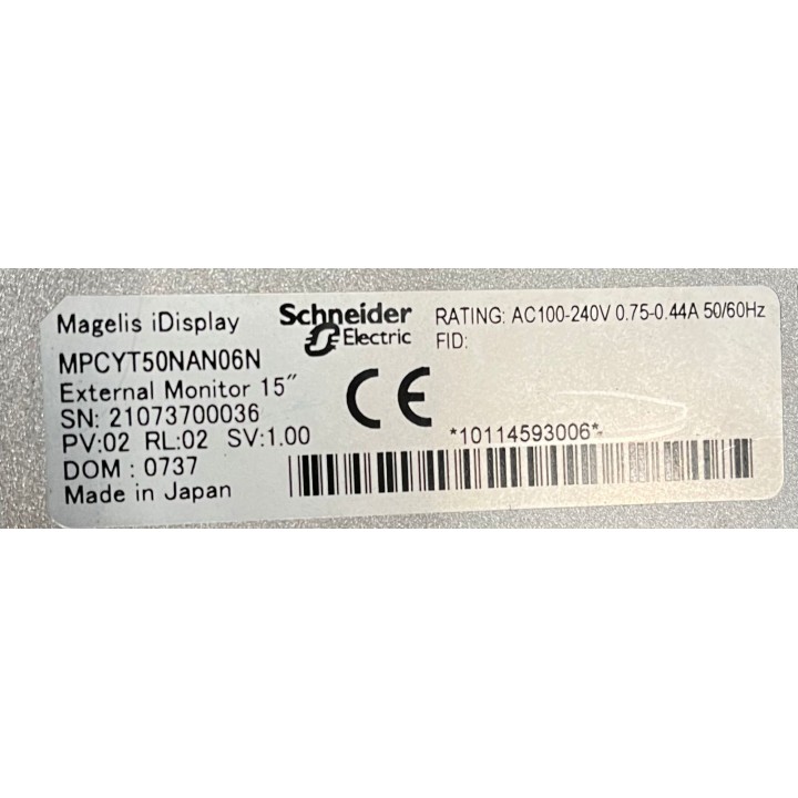 Pupitre Magelis iDisplay SCHNEIDER MPCYT50NAN06N