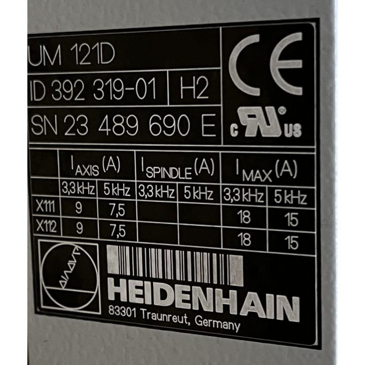 Heidenhain UM 121D ID 392 319-01