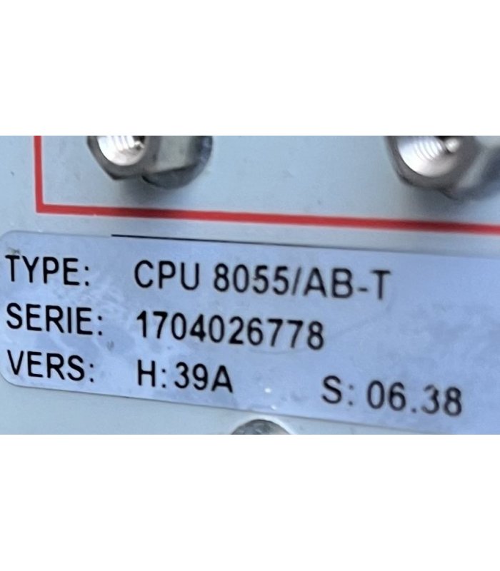 Carte FAGOR CPU 8055/AB-T VERS. H:39A S:06.38
