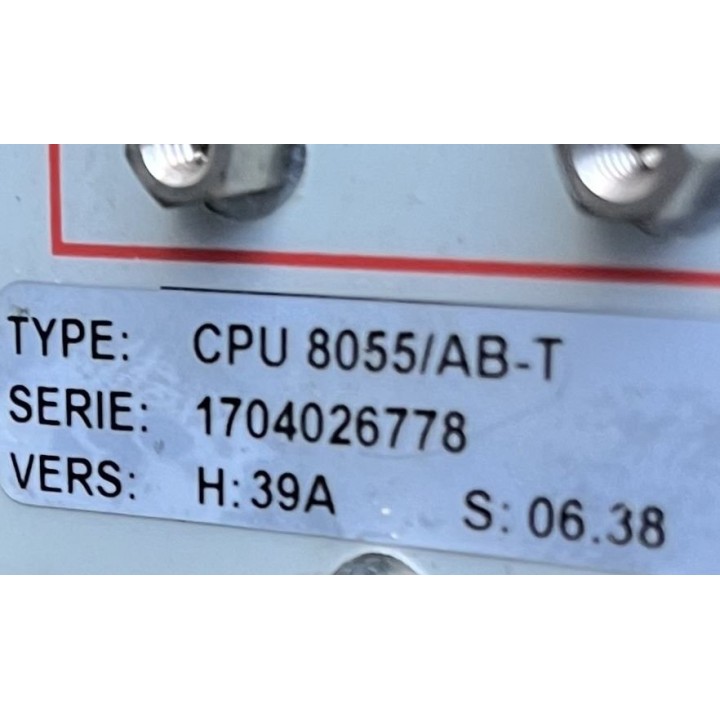 Carte FAGOR CPU 8055/AB-T VERS. H:39A S:06.38