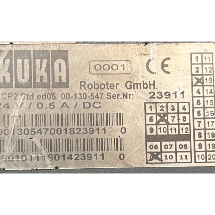 Télécommande KUKA KCP2  00-130-547