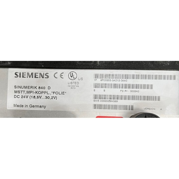 tastiera siemens 6FC5203-0AD12-0AA0