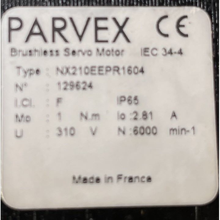 Moteur PARVEX NX210EEPR1604