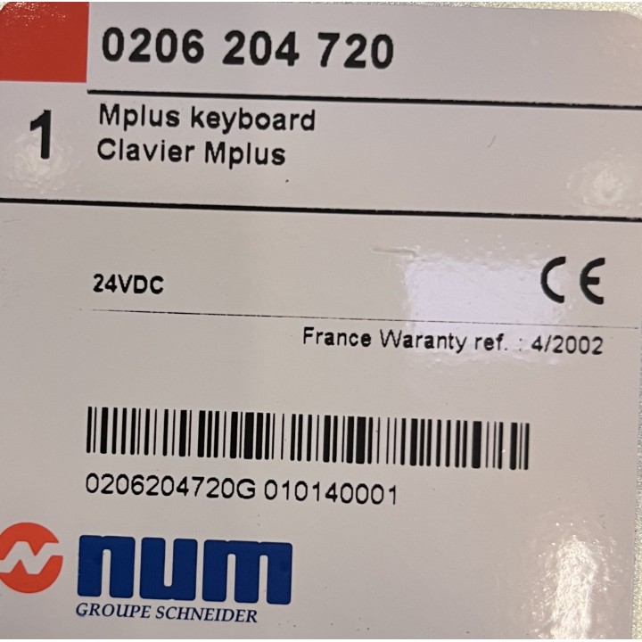 Pupitre NUM M PLUS 0206 204 720