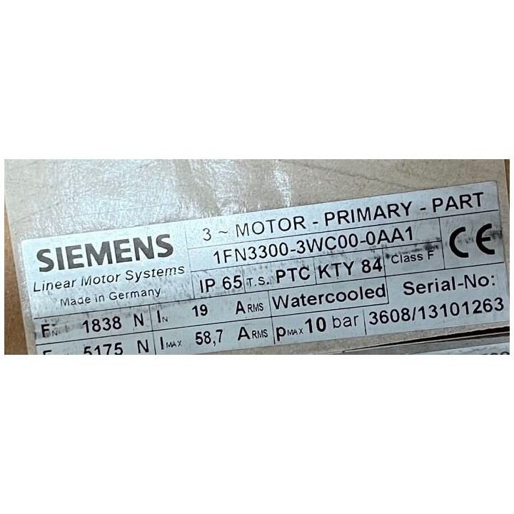 Moteur linéaire SIEMENS 1FN3300-3WC00-0AA1